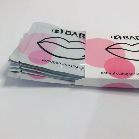 babe beauty lip all natural collagen infused lip mask pack of 5 - Picture 2 of 4